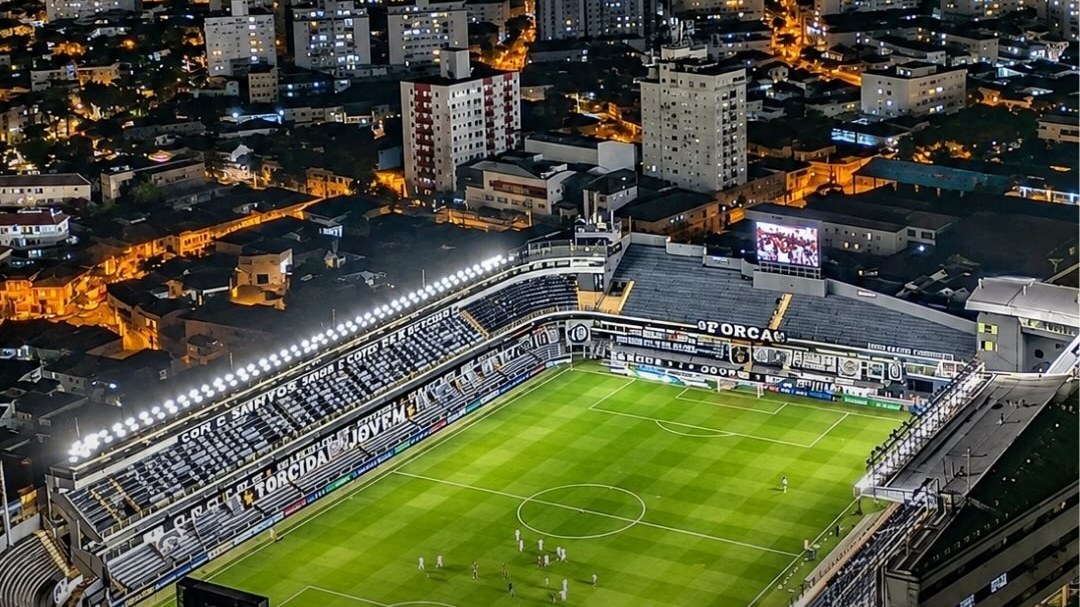 Santos aproveita pausa para acelerar obras de modernização da Vila Belmiro